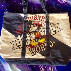 DISNEY WORLD Mickey Mouse 1971 Tote